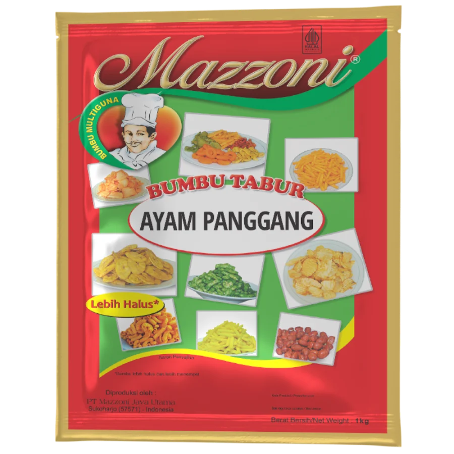 Kemasan Bumbu Tabur Ayam Panggang