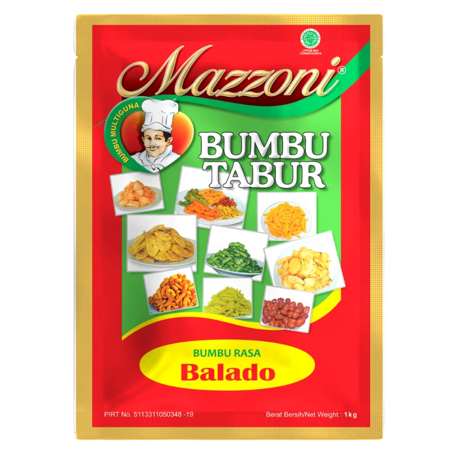 Kemasan Bumbu Tabur Balado