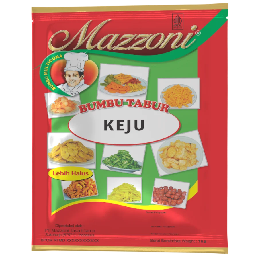 Kemasan Bumbu Tabur Keju