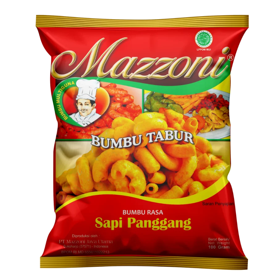 Kemasan Bumbu Tabur Sapi Panggang