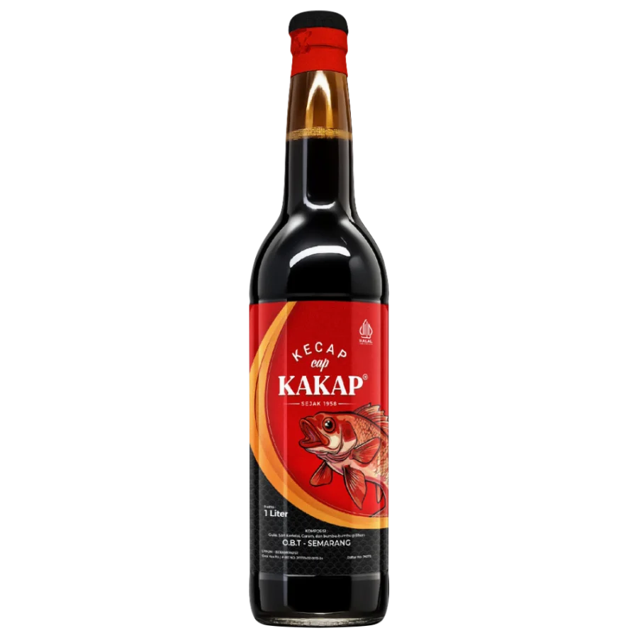 Kemasan Kecap Cap Kakap