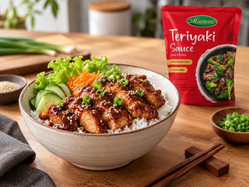 Rice Bowl Ayam Saus Teriyaki